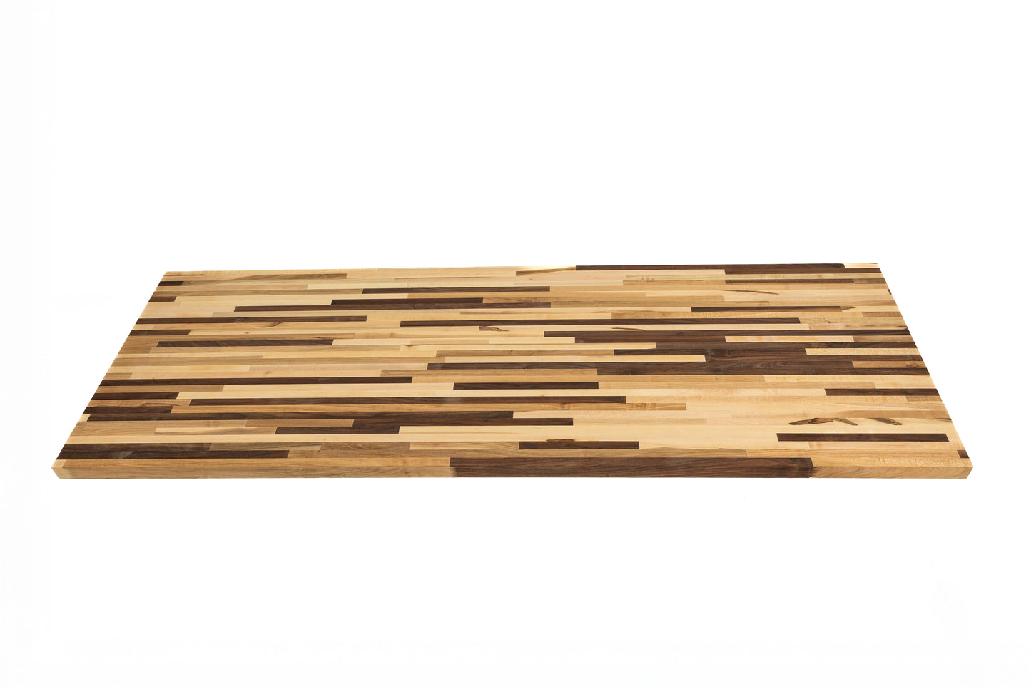 Maple & Walnut Butcher Block Countertop